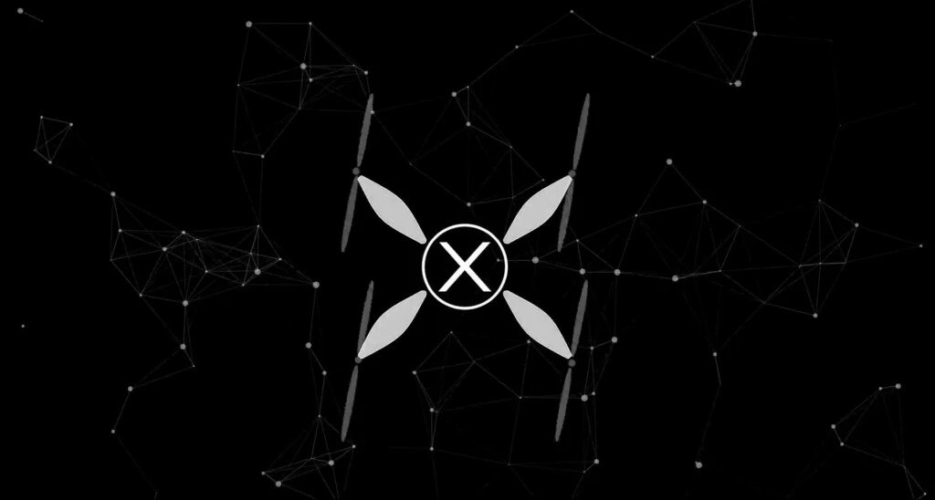 AeroFlux - Animacja logo marki dronów, obraz 2 z 3