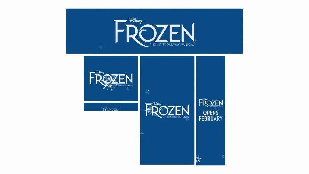 Frozen - Zestaw banerów na Brisbane, obraz 2 z 3
