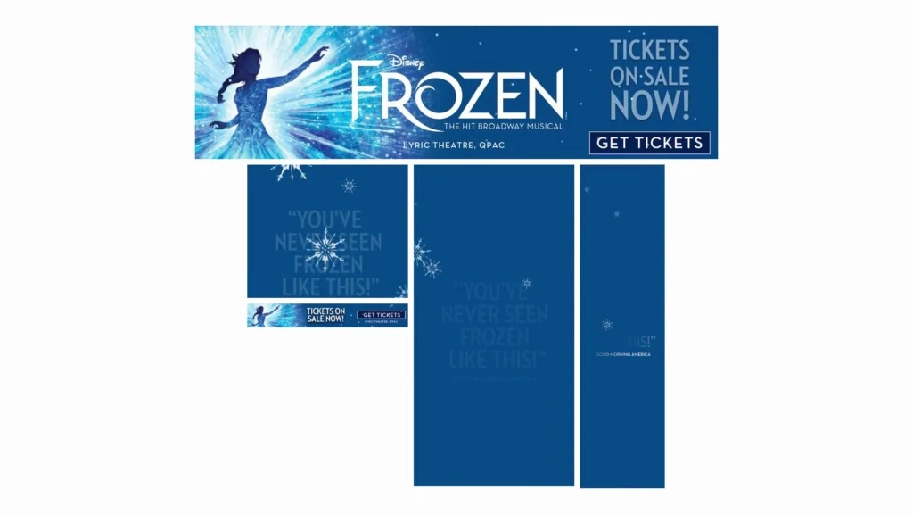 Frozen - Zestaw banerów na Brisbane, obraz 3 z 3