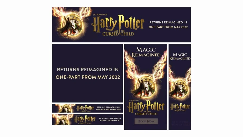 Harry Potter and the Cursed Child - Zestaw banerów Magic Reimagined, obraz 3 z 3