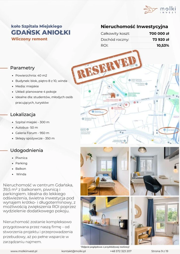 Molki Invest - Katalog nieruchomości inwestycyjnych, strona 9 z 19