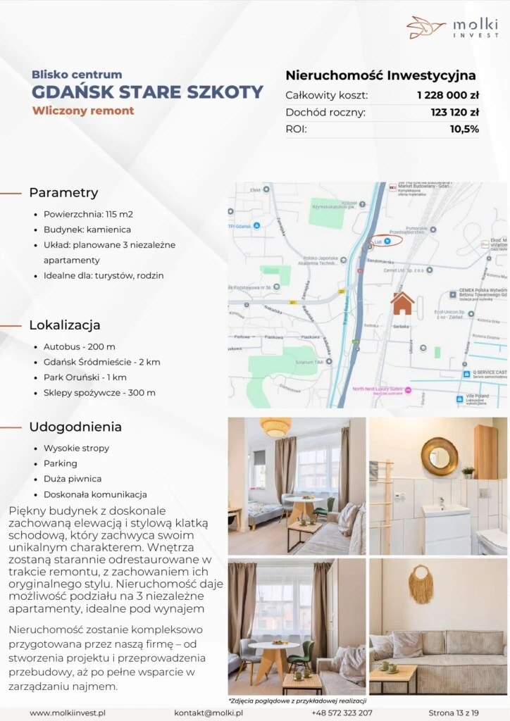 Molki Invest - Katalog nieruchomości inwestycyjnych, strona 13 z 19