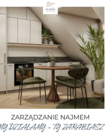 Ulotka Molki Invest o zarządzaniu najmem