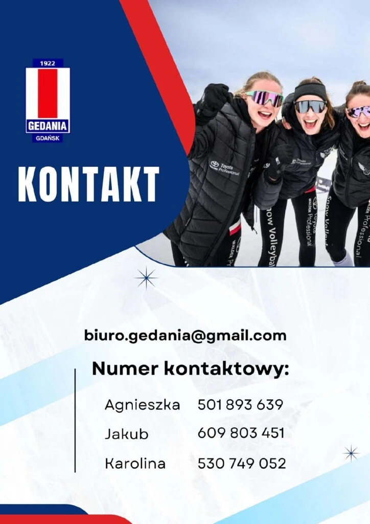 Gedania Gdańsk - Volleyball tournament flyer, page 4 of 4