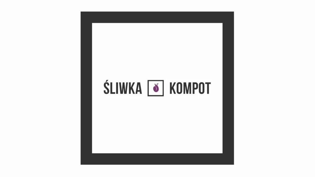 Śliwka w Kompot - Logo animation for a restaurant, picture 2 of 3
