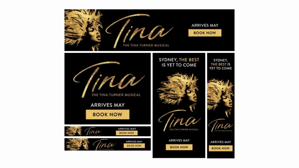 The Tina Turner Musical - HTML5 banner set, picture 3 of 3